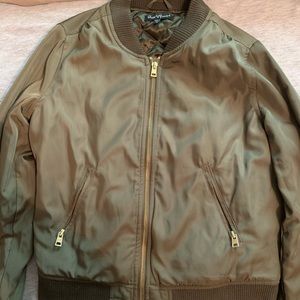 Green bomber jacket